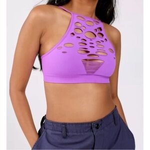 Out From Under Nakita Seamless Slashed Bra Top Size XS/S